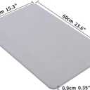 Stone Bath Mat Diatomaceous Earth Bath Mat Diatomite Large Fast Water Drying Diatom Mud Foot Pad Bathroom Floor Mats Diomaschos Diomataceous Diacotomous Earth (Grey)