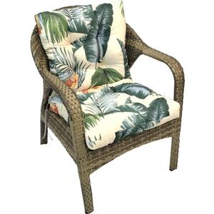 Wicker Chair Cushions for Outdoor Furniture,Outdoor Rocking Chair Cushions High Back, Water-Proof Thick Patio Chair Pads for Indoor and Outdoor 41.7"*20.8"*3", Hawaii