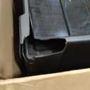 IRIS USA 20 Gallon Lockable Storage Bins with Lids, 6 Pack - Made in USA, Heavy Duty, Stackable Containers, Garage Organizing Bins Moving Tubs, Rugged Sturdy Equipment Utility Box - Black