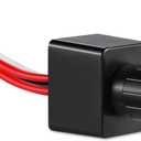 Acegoo DC 12V Light Dimmer, Rotary Dimming Switch for RV Boat Truck LED Lighting, Halogen, Incandescent, Strip Lights, Rated 6A