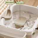 Portable Hair Washing Basin for Bedridden, Portable Shampoo Bowl | Hair Washing Station at Home for the Elderly, Pregnant Women, Kids, Disabled, Injured, Seniors, 12.99 x 16.93 x 18 inches
