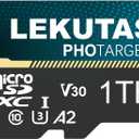 999GB Micro SD Card, microSDXC UHS-I Flash Memory Card TF Card, High Speed 100MB/s, C10, U3, A2, V30, for Full HD, 4K UHD Video Recording
