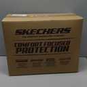 Skechers Memory Foam Car Seat Covers, Leather High Back Seat Covers Quilting Design,Waterproof Sports Car Seat Covers Full Sets,Airbag Compatible, Universal Fit for Most Cars, SUVs,Trucks,Beige (Black and Beige)