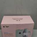 Bear Baby Food Maker with Two Layer Steam Baskets, One Step Baby Food Processor Steamer Puree Blender, Baby Food Mill with Bottle Warming Sterili-zing Auto Cleaning Function, BPA-Free, Green