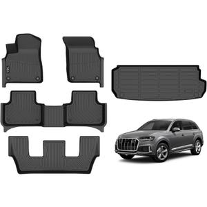 Floor Mats & Cargo Liner Fit for Audi Q7 / SQ7 2017-2025 2026