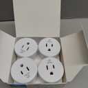 EIGHTREE Smart Plug, WiFi Outlet Works with Alexa & Google Home, Smart Home Socket with Remote Control & Timer Function, 2.4GHz WiFi Only, 4 Packs