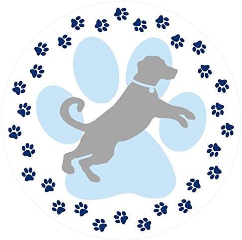 Screen Door Magnets Double Sided  Keep People, Kids, and Dogs from Running into The Screen Door - Robbins Aria Dog Paw