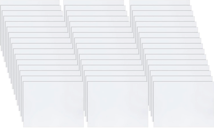 plastic panels  18" x 24", count 50