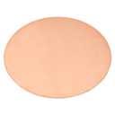 uxcell Pure Copper Sheet, 6" x 0.04" 18 Gauge T2 Copper Metal Round Plate for Crafts, Electrical Repairs