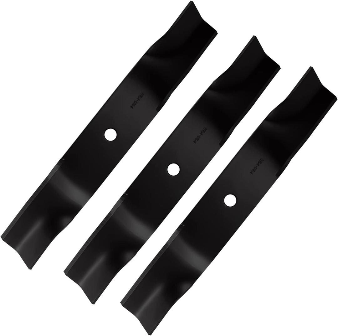 942-04416 High Lift Mower Blades for Cub Cadet 54" Deck GTX2154 Z-Force L54 LZ54 S54 SX54 M54 54 Inch Lawn Tractor Replace 02005018 01005337 2005018 Mower Blades 3 Pack