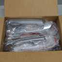 AUCERAMIC Chrome Mirror Caps +Door Handle Covers for Ford F150 2021 2022 2023 2024 2025