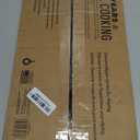 Lodge Double Play Reversible Cast Iron Grill/Griddle - Dual-Sided with Double Burner Configuration for Eggs, Pancakes, Burgers & More - Seasoned, Non-Toxic Cookware - Heavy-Duty Grill Pan - Black (16.8" x 9.5" x 0.8")