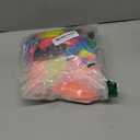 GYIPFIPA UV Neon Balloons, Glow in the Dark Party Supplies Neon Foil Explosion Star Balloon Kit Cone Balloons Glow in the Dark Birthday Decorations for Blacklight Party Decoration