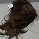 Baruisi Long Layered Brown Wigs for Women Natural Wavy Side Part Synthetic Heat Resistant Hair Wig for Costume and Daily Use 20"