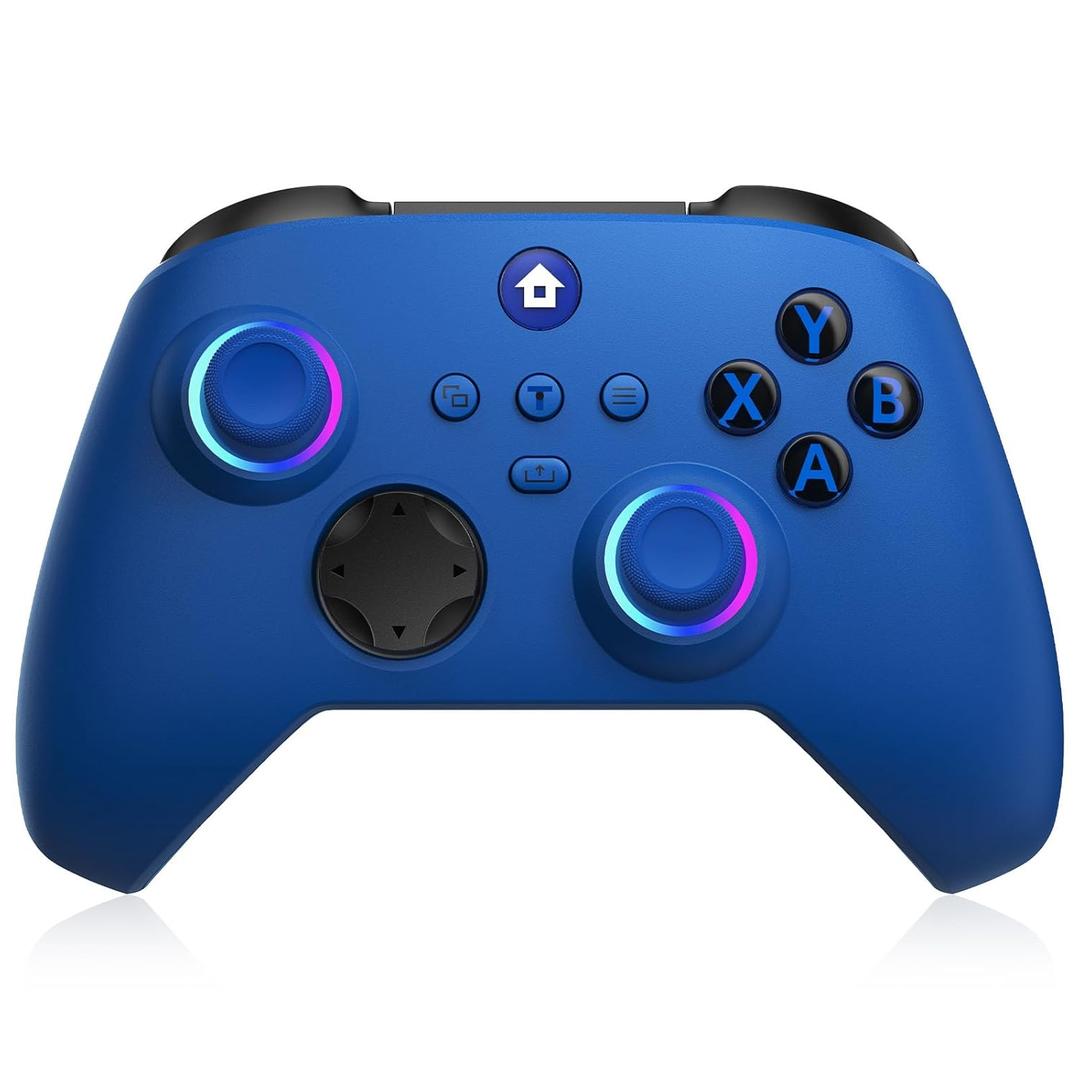 Choopp Xbox Controller, 2.4GHz Wireless Xbox Controller, Xbox One Controller with 1000mAh Battery, Programmable, Turbo Function, 4 Lighting Modes, for Xbox Series X|S, Xbox One X|S, Xbox One, PC