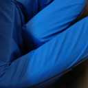 Foamma Gymnastics Mat, 4" x 4 ft x 8 ft, Blue, High-Density Landing Mat with Waterproof Cover, Ideal for Wrestling, Tumbling, Kids & Adults  Gymnastics Equipment for Indoor & Outdoor Use