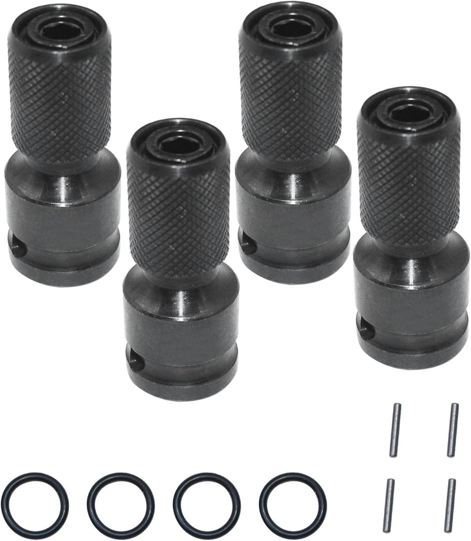 DT7508-QZ for Dewalt Impact Adaptor 1/2" to 1/4", Cr-Mo Steel (DT7508-QZ 1/2" to 1/4" Impact Adaptor * 4 Pcs)