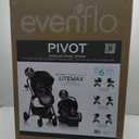 Evenflo Pivot Modular Travel System with LiteMax Infant Car Seat (Casual Gray)