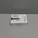 morvally Short Black Wavy Bob Wig with Bangs for Women 16 Inches Natural Synthetic Hair Wavy Wigs