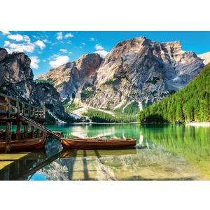 Ravensburger - Pragser Wildsee, Italy - 1000 Piece Jigsaw Puzzle - Stunning, Peaceful Lake with Rustic Boats - Majestic Mountains & Lush Forest - Ideal Gift - Frameable Art - Puzzles for Adults Ravensburger - Pragser Wildsee, Italy - 1000 Piece Jigsaw Puzzle - Stunning, Peaceful Lake with Rustic Boats - Majestic Mountains & Lush Forest - Ideal Gift - Frameable Art - Puzzles for Adults