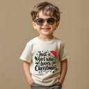Kids Christmas Shirt  Toddler Boys Girls Holiday Outfit Santa Snowman Gingerbread Tree Gift T-Shirt 2T-8T (Yellow)