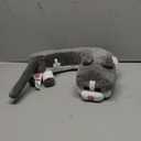 Mattel Minecraft Purring Sounds Neck Pillow, Cat Plush Toy with Sound for Travel, Comfort & Play