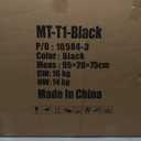 BestMassage Massage Bed Portable Massage Table 24 inch Wide Lash Bed Height Adjustable 2 Folding Spa Table with Non-Woven Bag for Spa Footmassage Facial CareSpa Tattoo (Black)