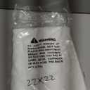 decorUhome Chenille White Spring Throw Pillow Covers 16x16 Inch Set of 2, Decorative Soft Couch Pillow Covers Solid Dyed Accent Farmhouse Neutral Square Pillow Cases for Sofa