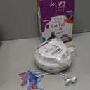 ORSDA Cat Toy, 3-in-1 Automatic Interactive Electronic Moving Ambush Feather, Fluttering Butterfly, Track Balls, USB Rechargeable Powered Smart Indoor Exercise Kicker