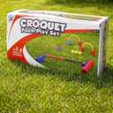 MISCO TOYS Croquet Foam Play Set (Indoor/Outdoor) 2-4 Players