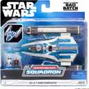 Star Wars Micro Galaxy Squadron BTL Y-Wing - 5-inch Vehicle with Two 1-Inch Micro Figure Accessories
