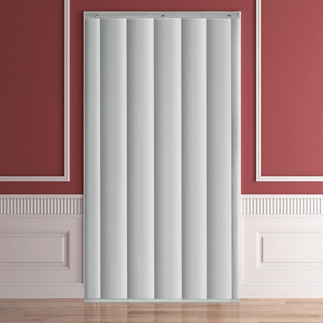 Peryiter Soundproof Blanket Thermal Insulated Door Curtain Thicken Cotton Warm Soundproofing Door Cover Warm Cold Protection for Living Room Garage Front Patio Kitchen(32 x 80 Inches)