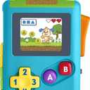 Fisher-Price Baby & Toddler Toy Laugh & Learn Lil Gamer, Pretend Video Game Learning Activity with Lights for Developmental Play Infants Ages 6+ Months