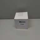 Meanplan 24 Pcs Flower Napkin Rings Clear Acrylic Napkin Holder Rings Bulk Square Flower Bud Vase Combo for Wedding, Birthday Banquet Table Decor, 1.77 x 1.97 Inch