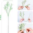 LYLYFAN Babys Breath Artificial Flowers,18 Pcs Gypsophila Faux Flowers for Wedding Party Home Garden Decoration White