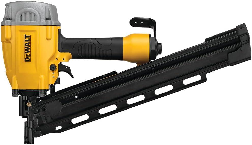 DEWALT DWF83PL 21 Degree Plastic Round Head Framing Nailer Pneumatic, One Size