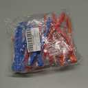 2 x 6 Pcs Crawfish Peeler, Sturdy and Practical Crayfish Shelling Device, Convenient and Smart Seafood Sheller Tool for Families and Restaurants (6, Blue/Orange/Red)