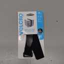 Velcro Brand All-Purpose Elastic Straps | Strong & Reusable | Perfect for Fastening Wires & Organizing Cords | Black, 30in x 1in | 1 Count