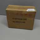 4x6 Picture Frames Set, Set of 4 Wooden Picture Frames Real Tempered Glass and Composite Wooden Rustic Rounded Corners Photo Display for Tabletop Wall Mount (Brown)