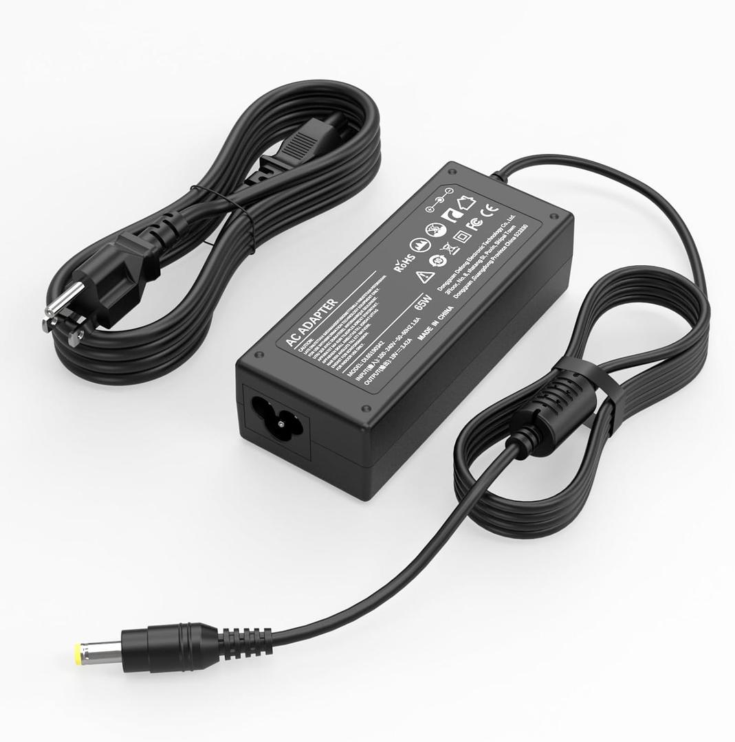 ROLADA 19V Power Cord Compatible with Acer Monitor S202HL S271HL SB220Q R240HY R221Q R271 S220HQL S230HL S231HL S232HL S240HL S241HL; H226HQL H236HL H276HL G226HQL G236HL G246HL GN246HL Power Supply