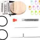 CORHAD Knitting Machine Tools Crochet Tools for Boys and Girls Knitting Row Counter Sock Blockers