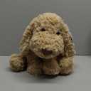 Poodle Puppy Goldendoodle Stuffed Animal, Adorable Toy Dog Labradoodle Plush for Kids Boys Girls Birthday Easter Nursery Bedtime Gift, 11.8 Golden