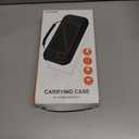 Slim Carrying Case for Nintendo Switch 2/Switch 1 Oled, Protective Hard Shell Travel Carry Case with 10 Game Card Slots, Portable Pouch Storage Bag with Mesh Pocket for Switch 2 Accessories, Black