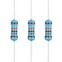 100pcs 180K ohm Resistor 1/2w (0.5Watt) 1% Tolerance Metal Film Fixed Resistor, Multiple Values of Resistance Optional