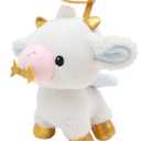Holiday Home 6" Angel Cow Valentine's Plush