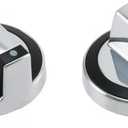 2 Pcs W10284885 Knob Compatible with Whirlpool Range 1874811 AH3489231 EA3489231