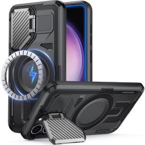 for Samsung Galaxy S23 Case,Jet Black