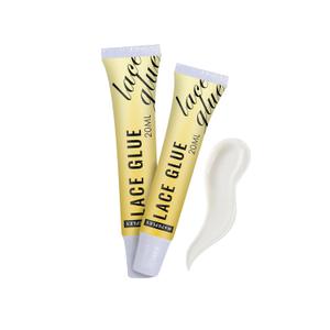 Strong Hold Wig Glue for Lace WigsHairpieces and Hair Extensions Waterproof Hair Bonding Adhesive Portable, Long Lasting and Invisible 20ml(0.7 fl oz), 2 pcs