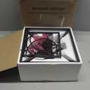 4 Light Chandelier, Industrial Ceiling Light Black Lantern Light Fixtures with Farmhouse Metal Cage Adjustable Height Rustic Geometric Hanging Light E12 Base for Kitchen Island, Entryway, Indoor