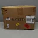MATBEBY Queen Size Mattress Pad - Cooling Breathable Mattress Topper, Quilted Fitted Mattress Protector, Pillow Top Mattress Cover with 8-21" Deep Pocket, Soft, Machine Washable, White, 60x80 Inches
